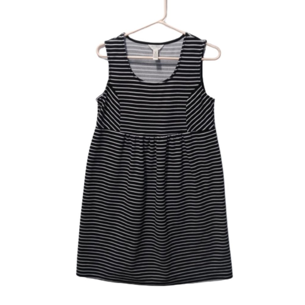 Maternity Dress Sleeveless Stretchy Comfy Striped  Dress Women's Size Medium
